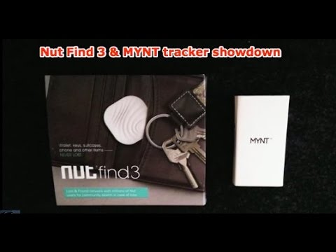 Nut Find 3 MYNT Bluetooth Tracker Showdown and review