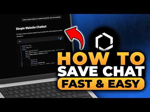 How To Save Your Chat in Blackbox AI (FAST & EASY) | 100% WORKS | NO Yapping, To The Point!