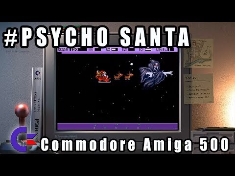 Psycho Santa - Commodore Amiga 500 Gameplay Demo