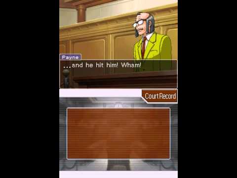 Apollo Justice - Ace Attorney walkthrough part 1