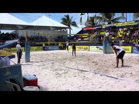 Ponto do Título de Harley e Renatão no CBBVP Challenger.