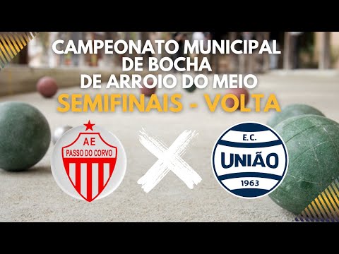 Camp. Mun. de Bocha Semifinal - Volta - Passo do Corvo X União