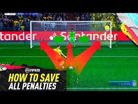 FIFA 20 SAVE ALL PENALTY KICKS TUTORIAL! 100% WORKING TRICK TO DEFEND PENALTIES