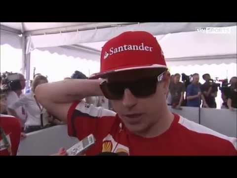 Kimi Raikkonen Funny interviews
