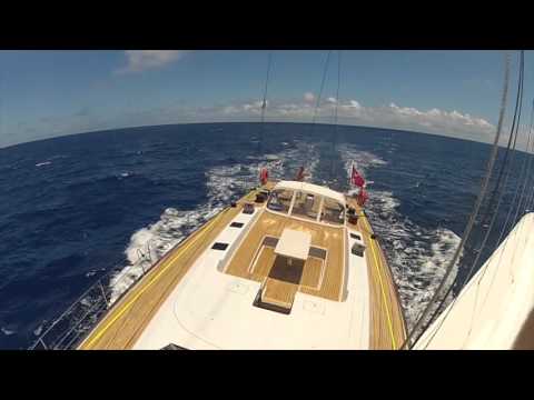 Sailing from Cape Town on board Windfall