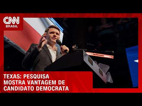 Pesquisa mostra vantagem de candidato democrata no estado do Texas | CNN 360°