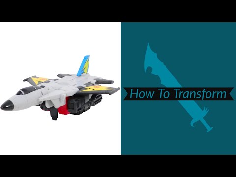 How To Transform: Transformers Age Of The Primes Deluxe Class Skydive (Alt To Robot)