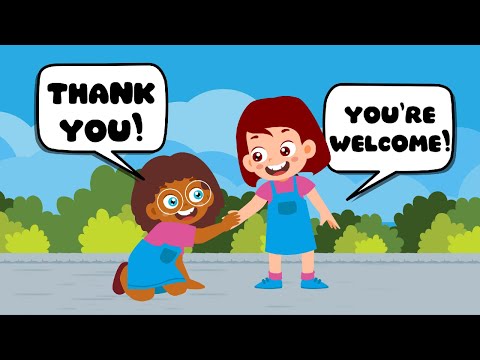 Thank You and You're Welcome Song | Learning Good Manners | Simple Song for Kids
