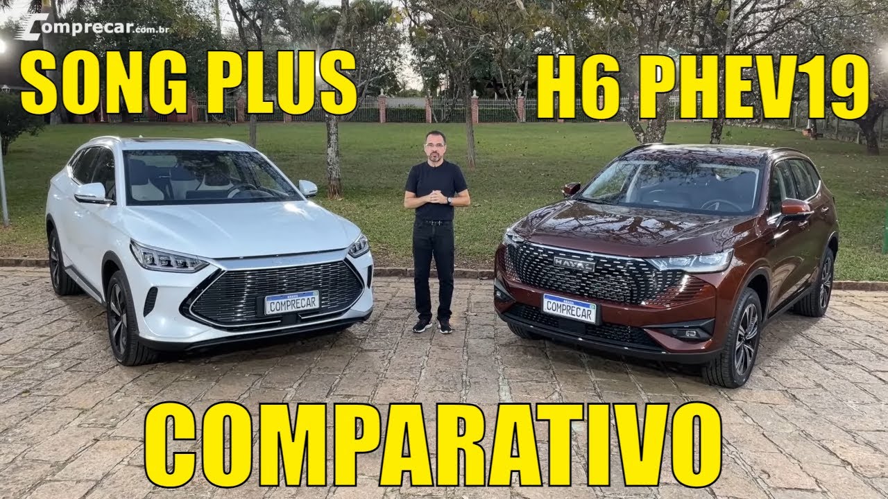 Comparativo: BYD Song Plus x GWM Haval H6 PHEV19 - Parte 1