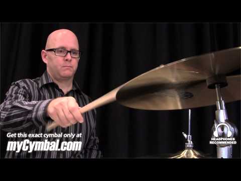 Vintage Paiste 16" Formula 602 Medium Flatride Cymbal - Played by Tim Shahady (9993016-037)
