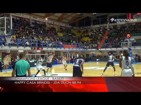 9 gennaio 2020 - Champions League Basket: Happy Casa Brindisi - JDA Dijon 88-94