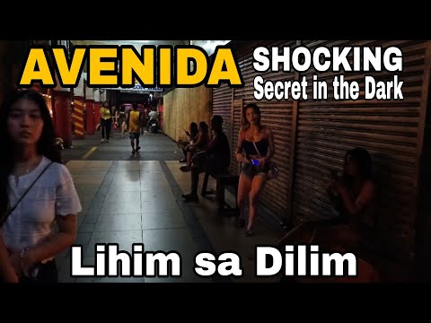 AVENIDA RECTO MANILA | SCENES | NIGHTLIFE | PHILIPPINES🇵🇭 [4K]