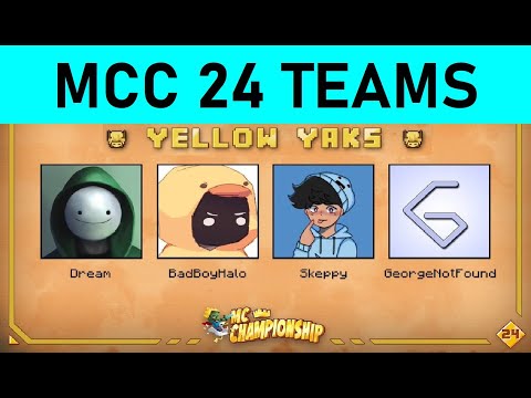 ALL MCC 24 TEAMS