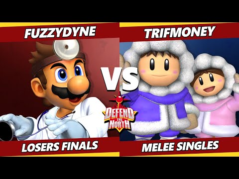 DTN 2023 Losers Finals - Fuzzydyne (Dr Mario) Vs. trifmoney (Ice Climbers) Smash Melee - SSBM