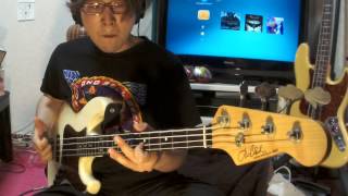 Con Funk Shun - Touch のSLAPBASSを鬼の往復サムピング奏法で弾いてみた！BASSCOVER