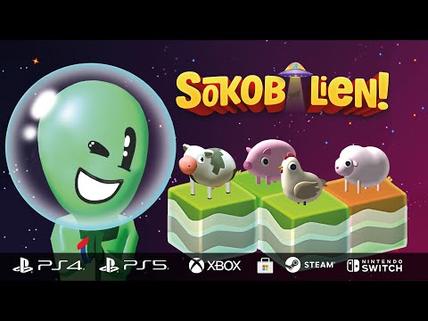 SOKOBALIEN - Launch Trailer | Playstation 4, Playstation 5 and Nintendo Switch! thumbnail