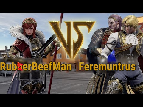 RuberBeefMan (Hilde) VS Feremuntrus (Raphael) | Soulcalibur VI