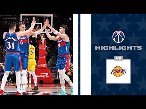 Wizards vs Lakers