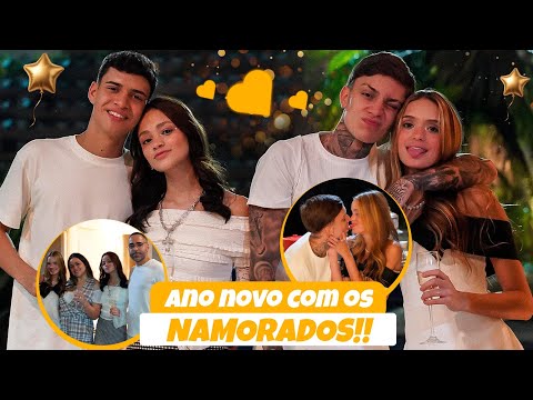 TUDO QUE ROLOU NO NOSSO RÉVEILLON COM OS NAMORADOS! FELIZ ANO NOVO!!