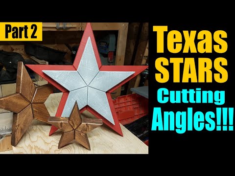 Texas Stars, How To Cut The Angles!!! (Part 2)