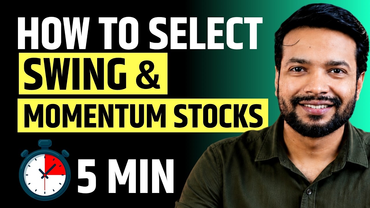 How to Pick Best Stocks in 5 Mins for Swing Trading | Using Market Monitor