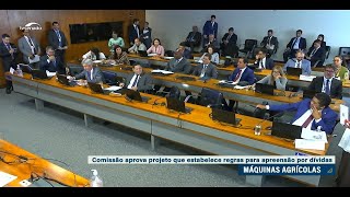 CRA aprova limites à apreensão de máquinas agrícolas por dívidas