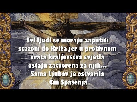 ACT OF SALVATION OF JESUS CHRIST - 05. All people must embark on the path to the Cross ...