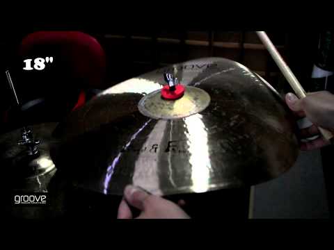 The NEW Groove Cymbals Bend&Bounce Series 2015