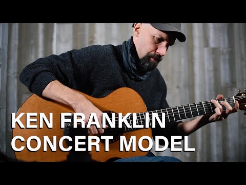 Acoustic Music Works - Ken Franklin Concert Model, Cedar, Indian Rosewood
