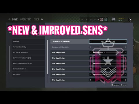 *NEW & IMPROVED* Best Console Champion Settings & Sensitivity: Shadow Legacy - Rainbow Six Siege