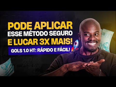 FIRST HALF GOALS: READY AND VALIDATED METHOD | THE MOST PROFITABLE SPORTS BETTING METHOD? | @paixa