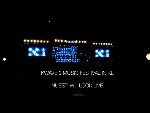 180113 K Wave 2 // Nuest' W - Look live