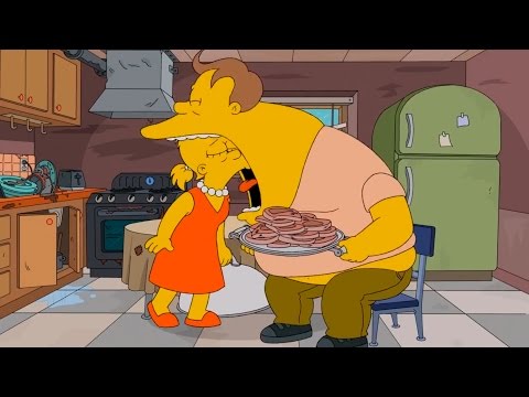 Lisa Simpson and her fat husband