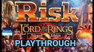 Risk: Lord Of The Rings (Trilogy Edition) | Board Game | Playthrough