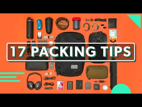 17 Minimalist Packing Tips For Weekend Trips & Everyday Carry | How To Pack Better For Travel & EDC Video