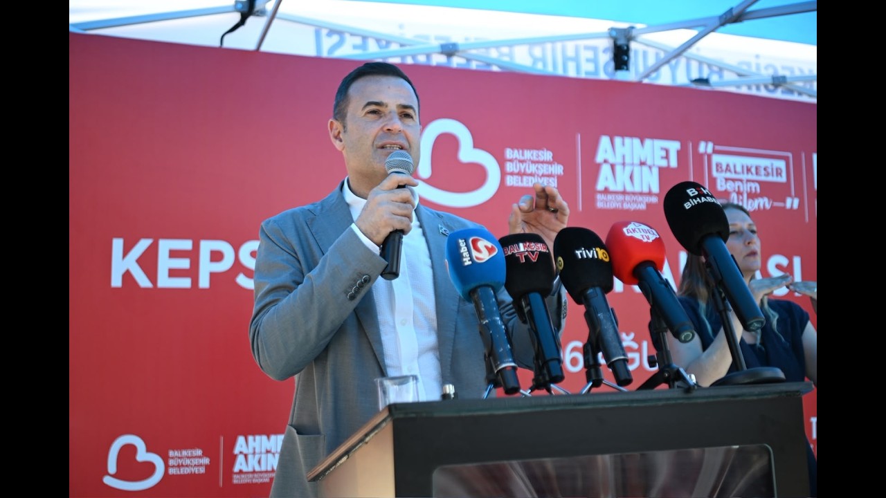 Büyükşehir’den Kepsut’a Kent Lokantası ve Dev Altyapı Yatırımı
