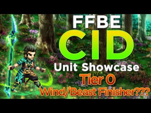 FFBE - CG Cid Unit Showcase (Tier 0 Finisher?)