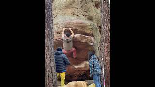 Video thumbnail of Tetris, 7b. Albarracín