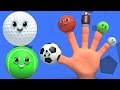palla sport | famiglia dito | filastrocca | Sports Ball | Finger Family Song | Rhyme For Kids
