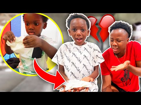 Lil Bro Destroyed Boy's ❤️ Letter *He Cried*