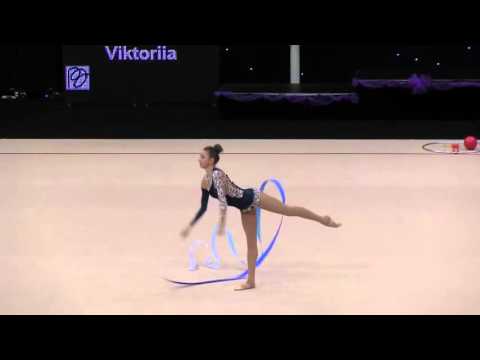 RG Senior.Viktoria Mazur.ribbon.UKR * Miss Valentine 2016