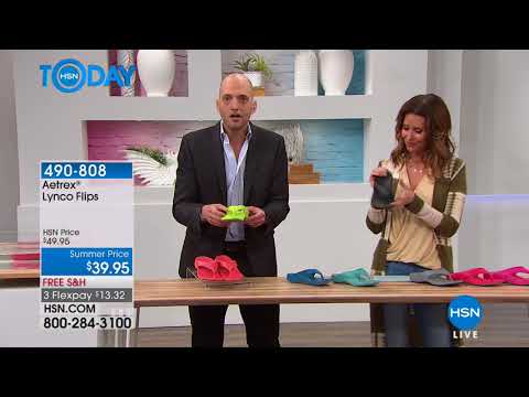 HSN | HSN Today: Aetrex Footwear 05.15.2018 - 07 AM