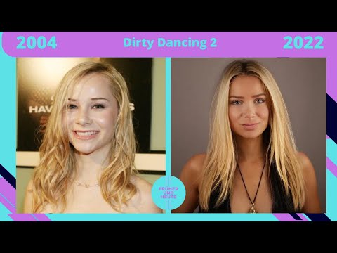 #94 Dirty Dancing 2 Cast and Now Früher und Heute Dirty Dancing: Havana Nights
