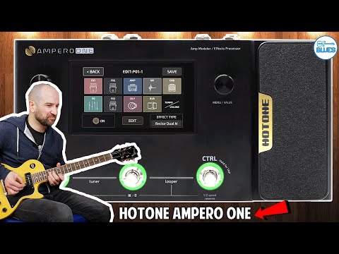 Hotone Ampero One MP-80 Guitar Bass Amp Modeling IR Cabinets Simulation Multi Language Multi-Effects(U.S. domestic inventory) image 8