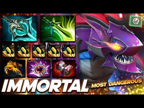 Slark Immortal Dangerous Shark - Dota 2 Pro Gameplay [Watch & Learn]