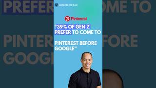 Pinterest CTO: 39% Of Gen Z Prefer To Come To Pinterest Before Google!   @pinterest #google