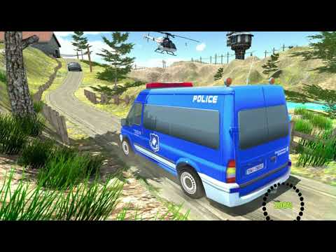 Police Car Chase Criminal Driving Simulator 2020 #2 - Offroad USA Police Car Driving - GamePlay