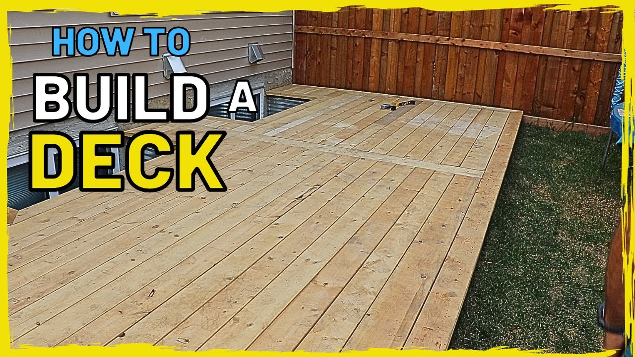 What is a ground level deck? EN General