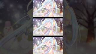 【初音ミク】ふたりだけのFirst snow / ran #shorts #vocaloid #初音ミク #ボカロ