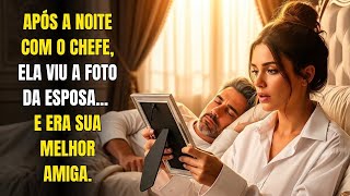 TRAÍDA PELO EX, ELA PASSOU A NOITE COM O CHEFE... SEM SABER QUE ELE ERA CASADO COM SUA MELHOR AMIGA